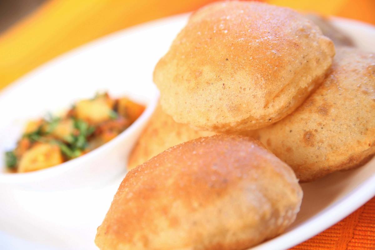 Puri (2 pc) - Appetizers - Vegetarian menu item