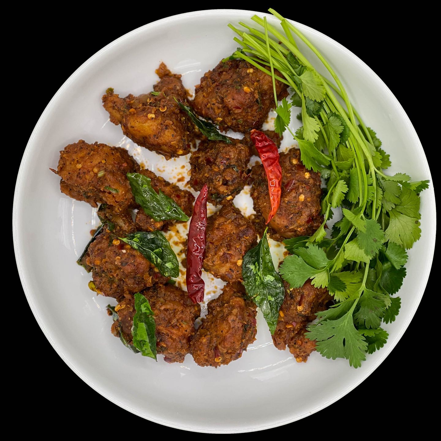 Baby corn coated in flour; fried and sautéed in house special sauce.