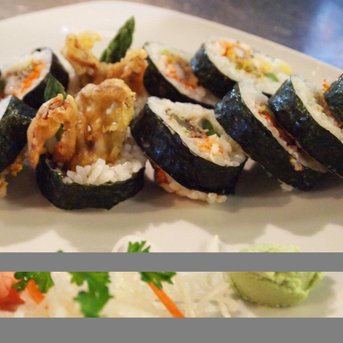 Spider - Wassabi Specialty Rolls - No raw fish menu item