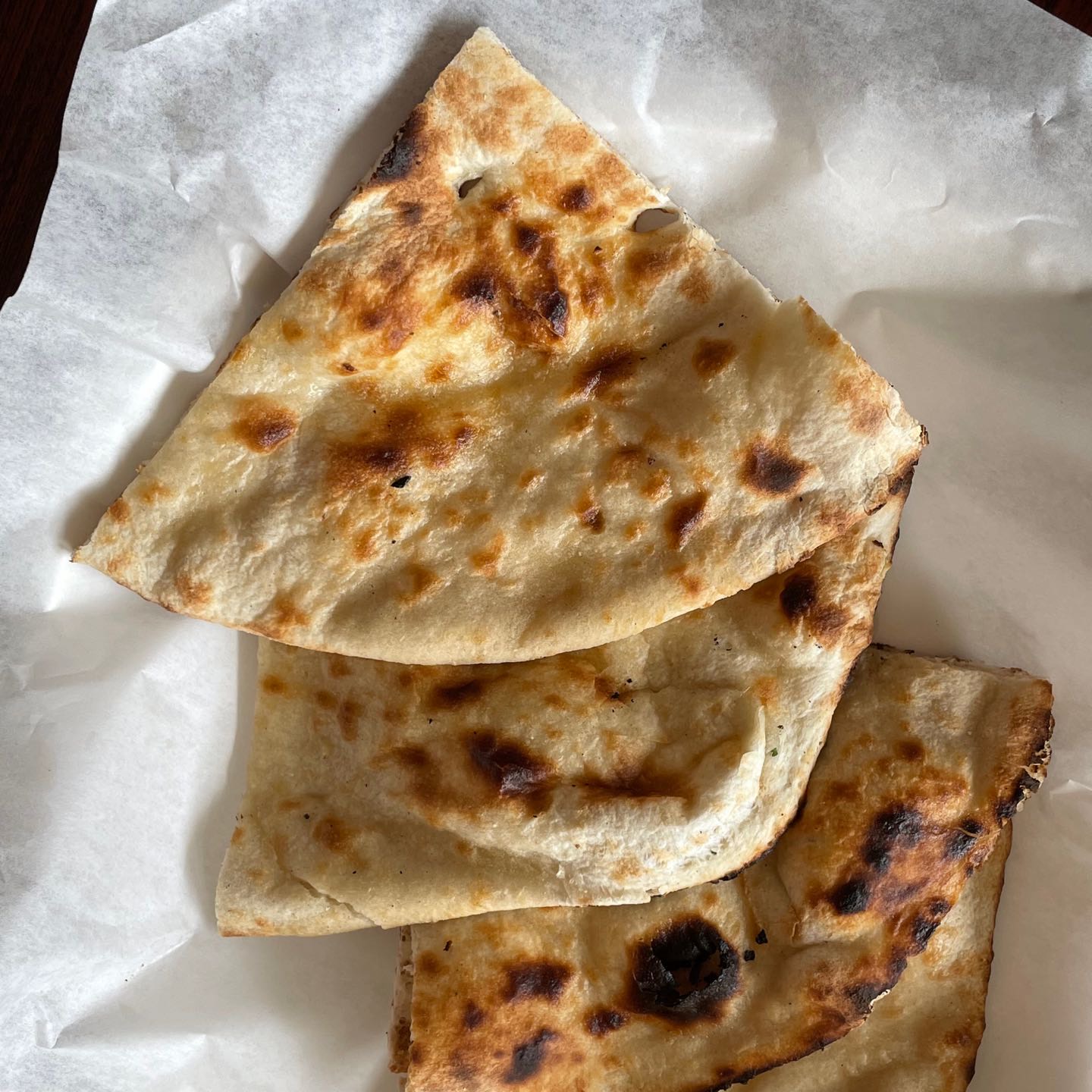 A buttery leavened flatbread.