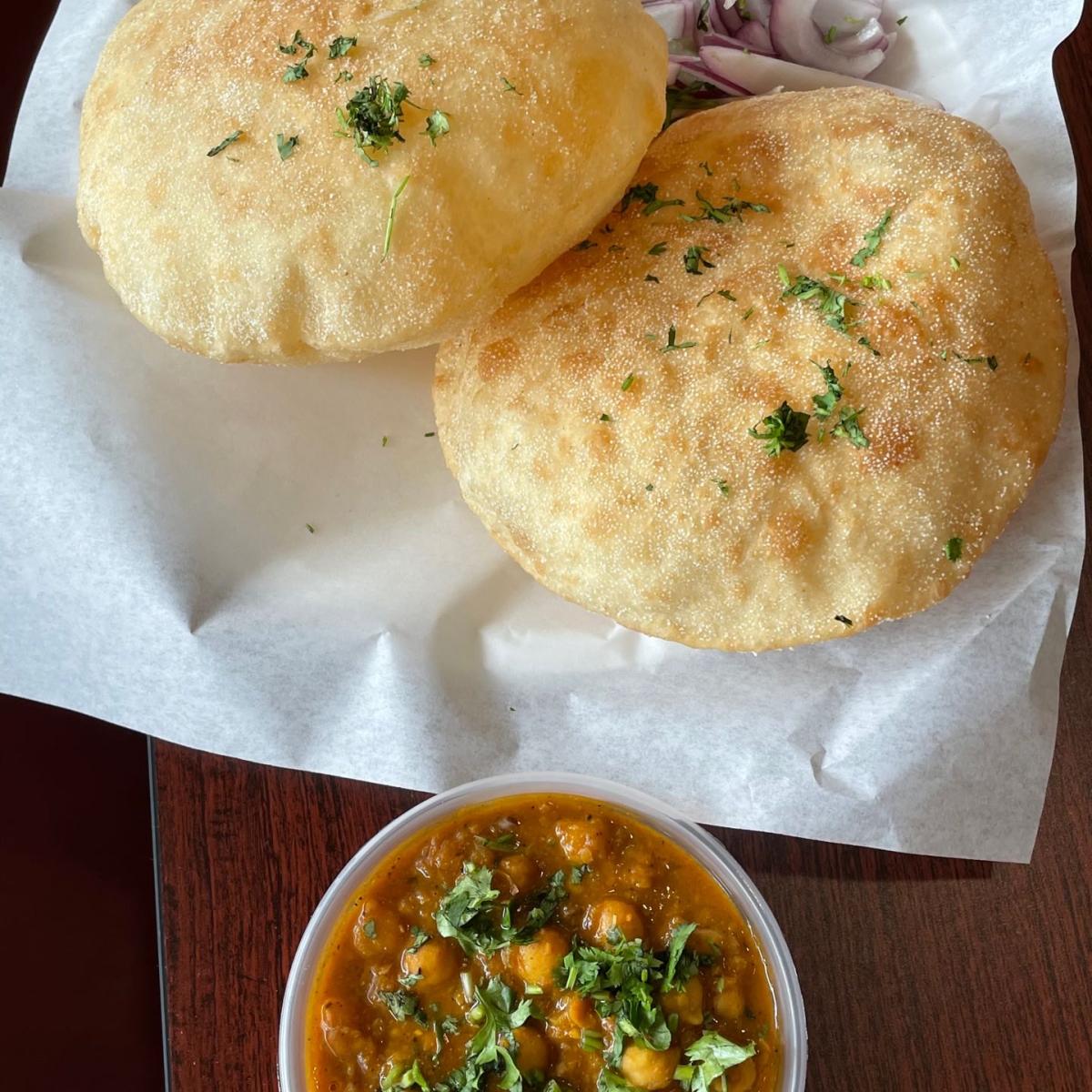 Chole Bhature - Veg Meal Street Food menu item