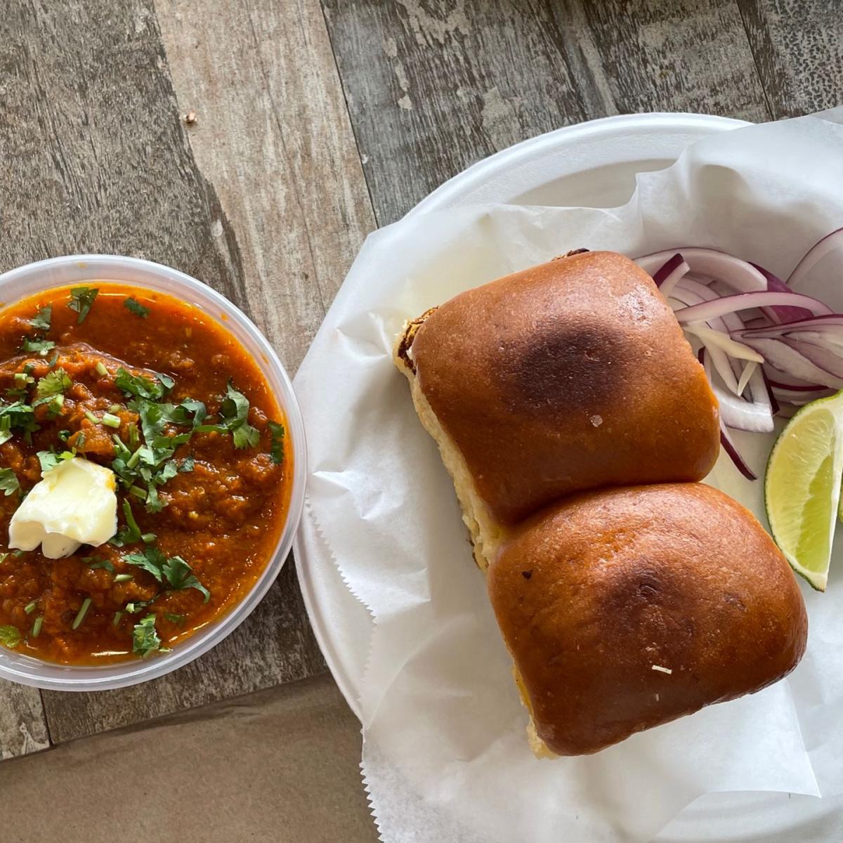 Pav Bhaji - Mumbai Street Snacks menu item