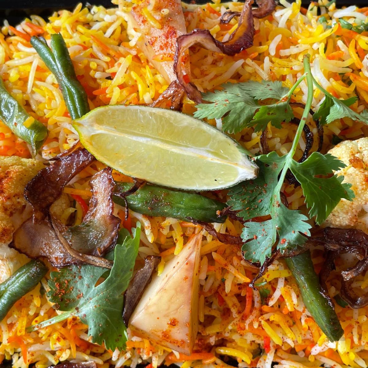 Veg Dum Biryani - Lajawab Biryani menu item