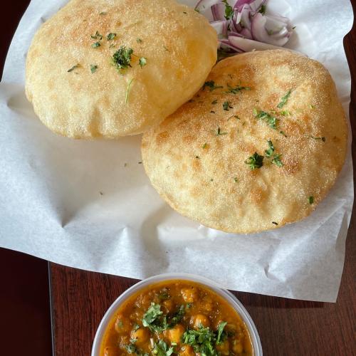 Chole Bhature (2pcs) at Desi Bites in Beaverton OR image