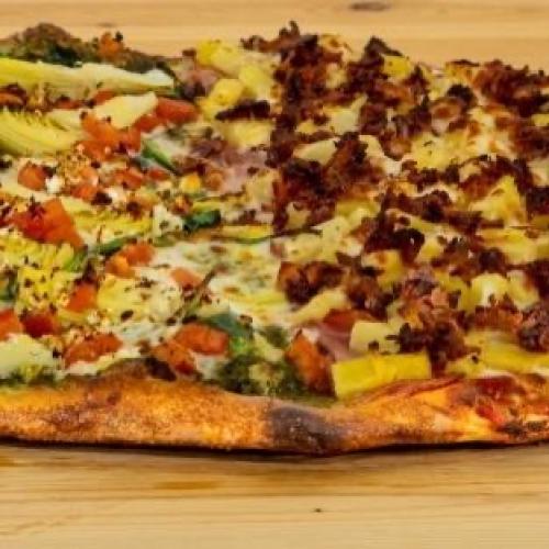 BYO - Half & Half All Star Pizza at Odd Moe's Pizza - Tanasbourne in Hillsboro OR image