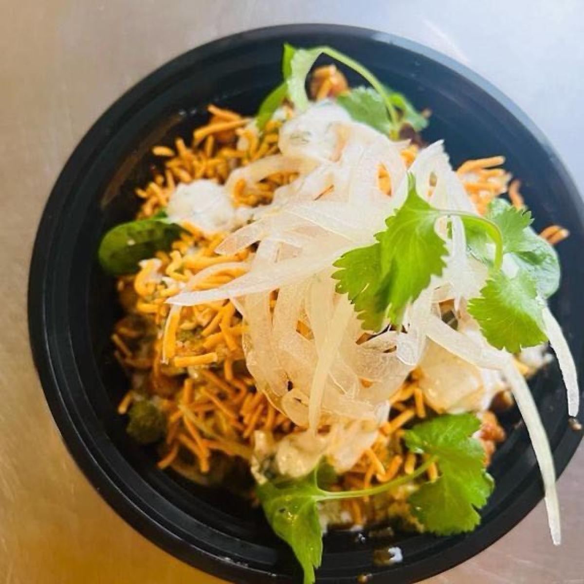 Samosa Chaat - Appetizers menu item