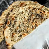 Garlic Basil Naan at Flavours of India in Portland OR image