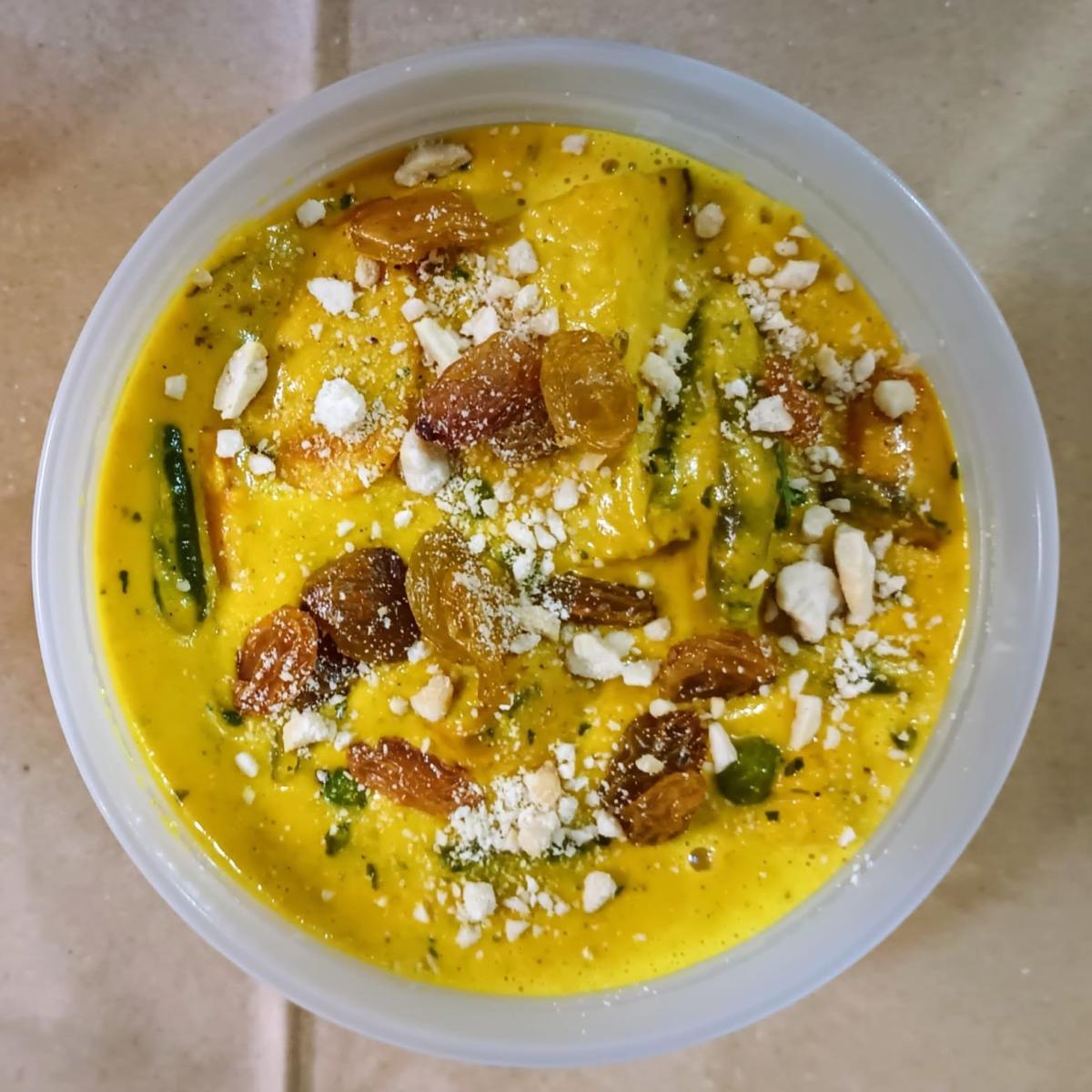 Navratan Korma - Vegetable menu item