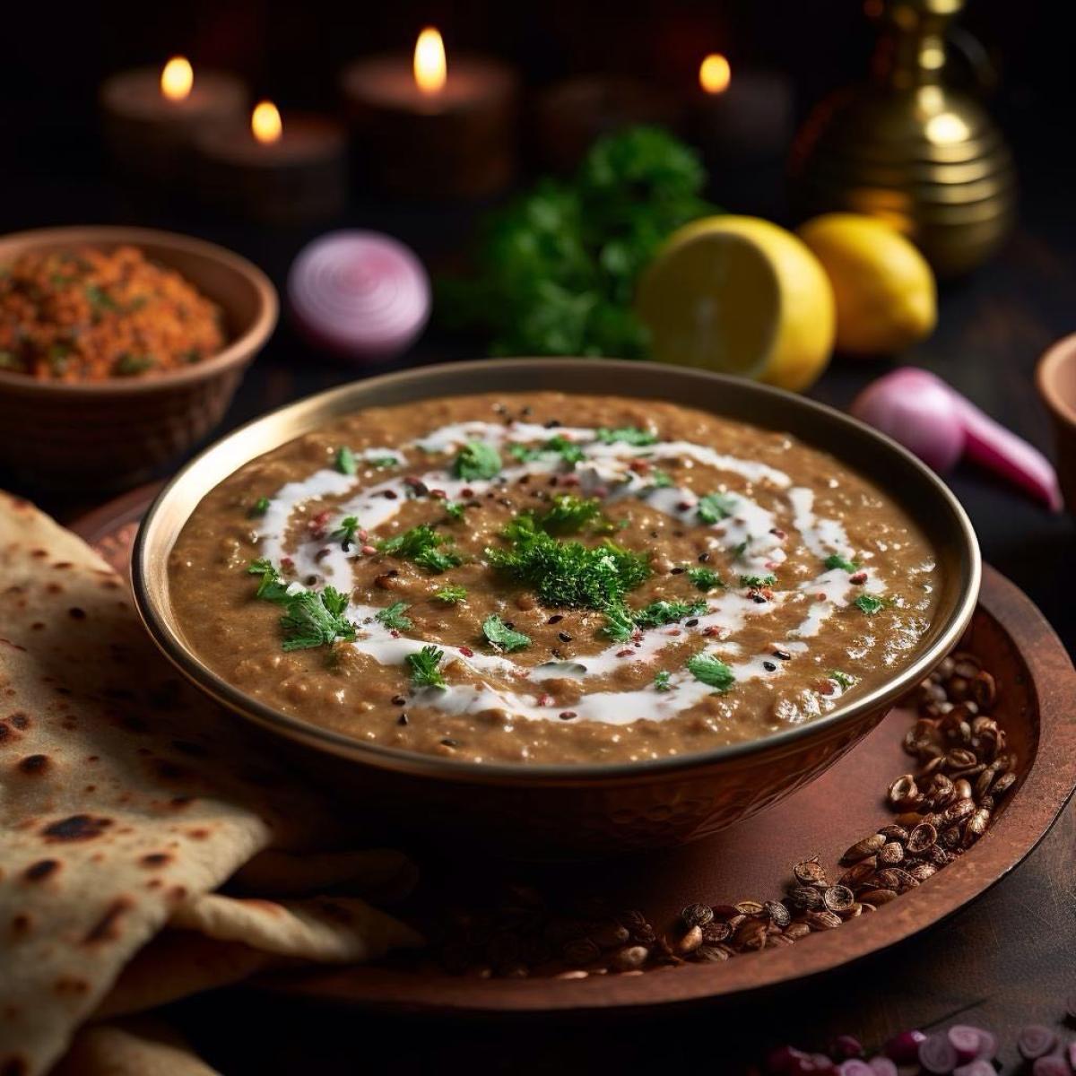 Daal Makhni - Vegetarian menu item