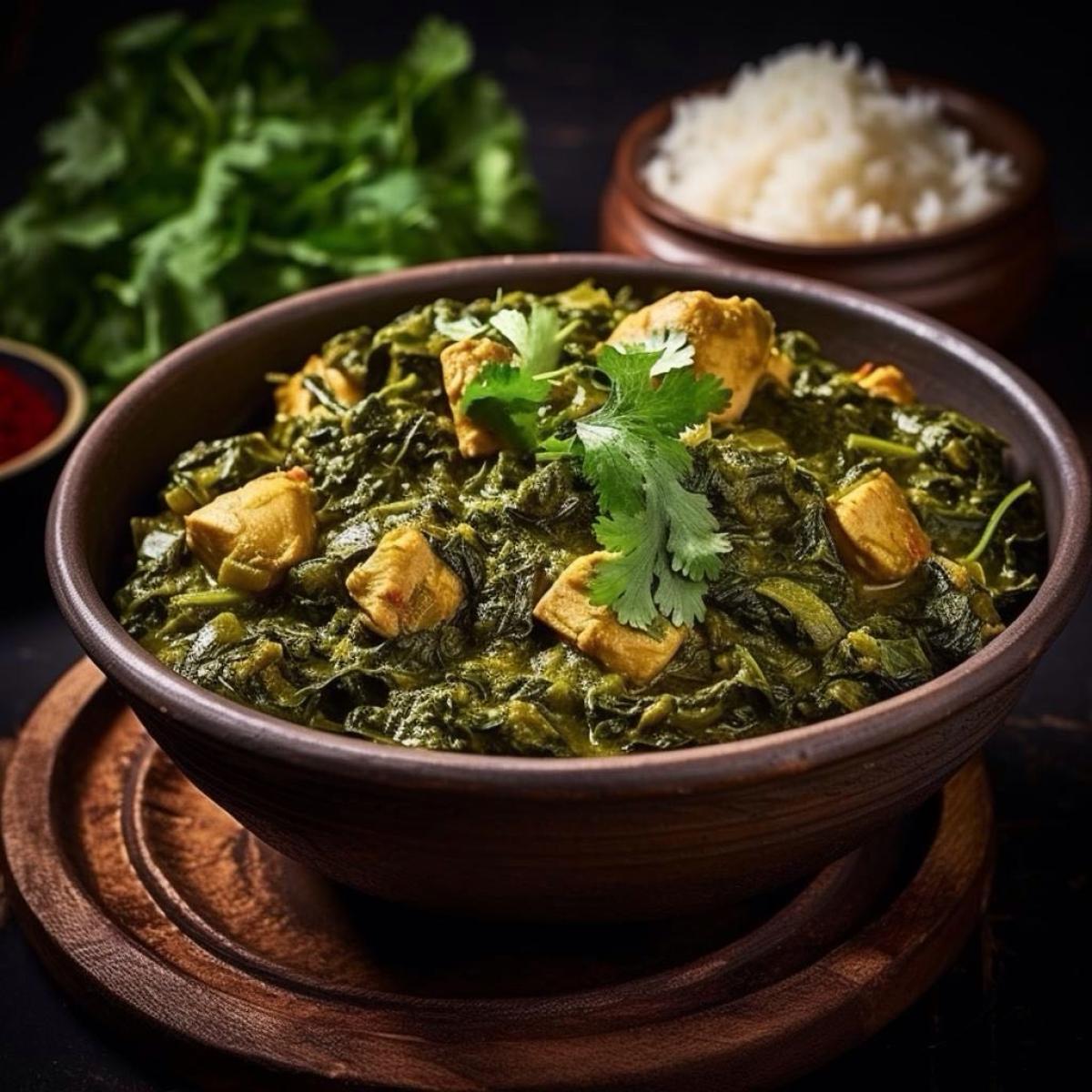 Chicken Saag - Non-Vegetarian menu item