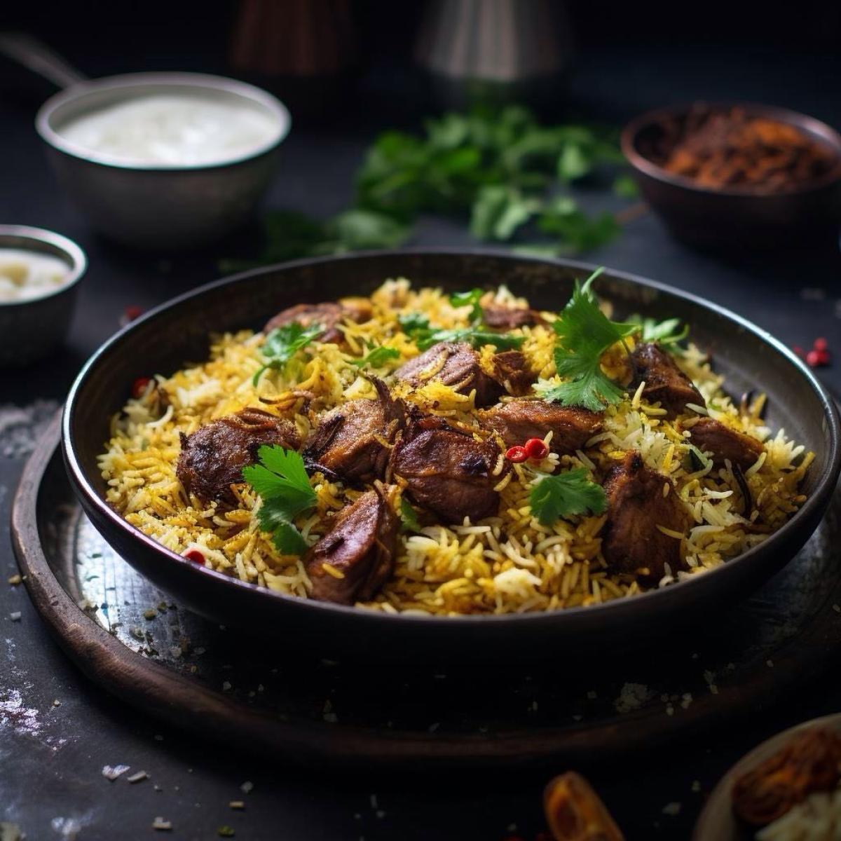 Lamb Biryani - Non-Vegetarian menu item