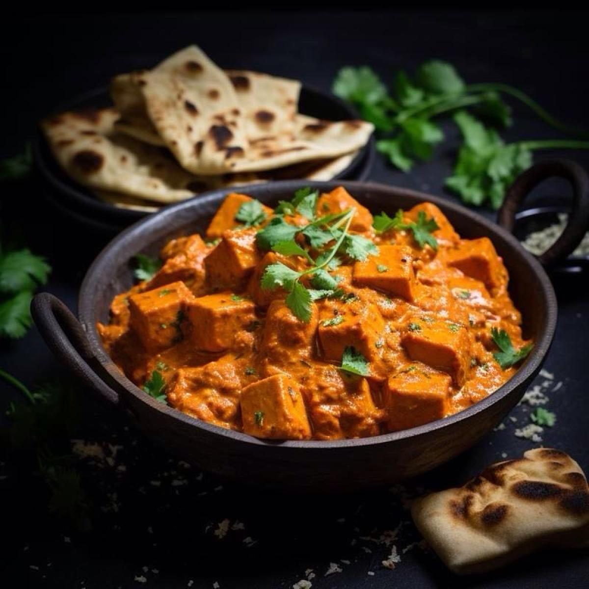 Paneer Tikka Masala - Vegetarian menu item
