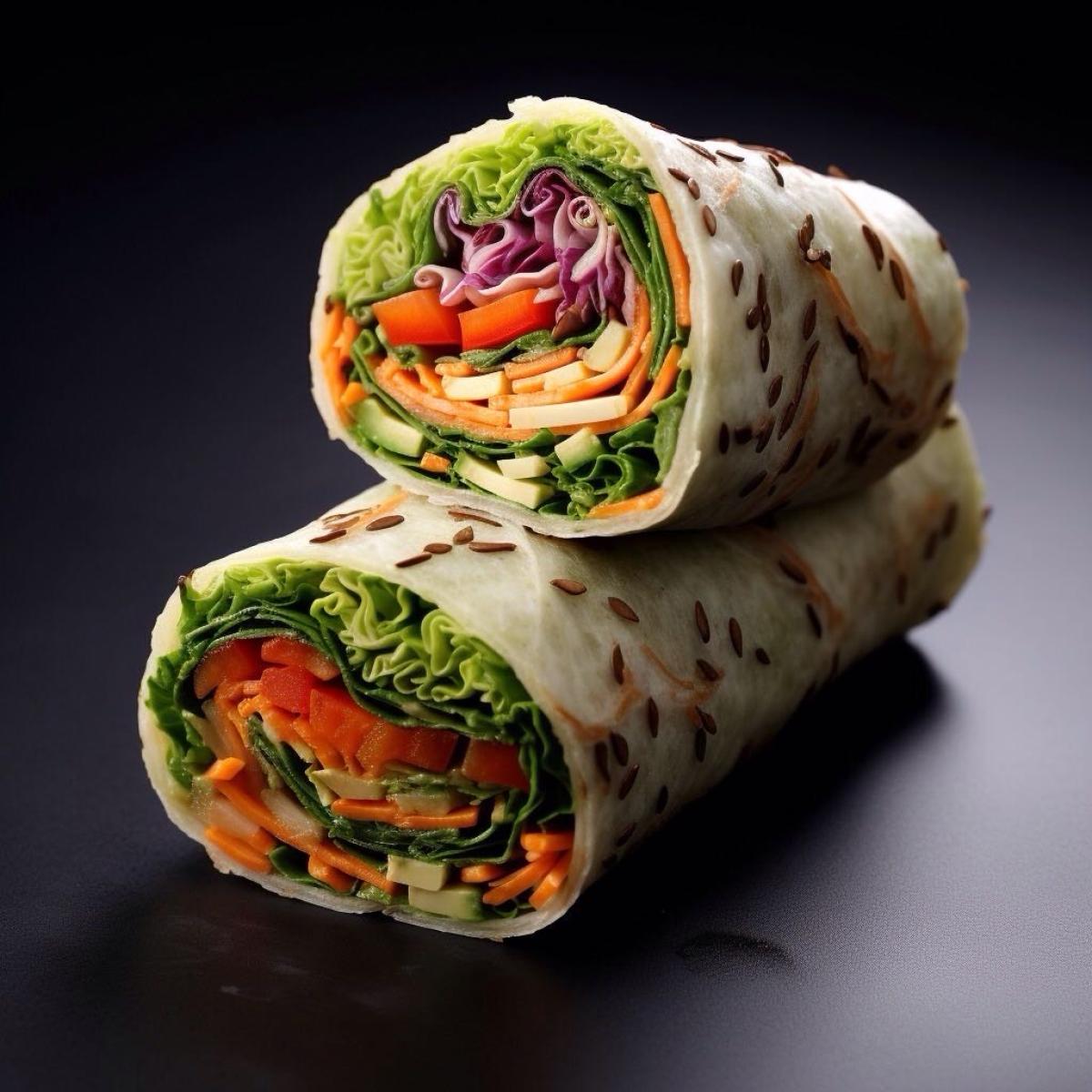Veggie Wrap - Vegetarian menu item