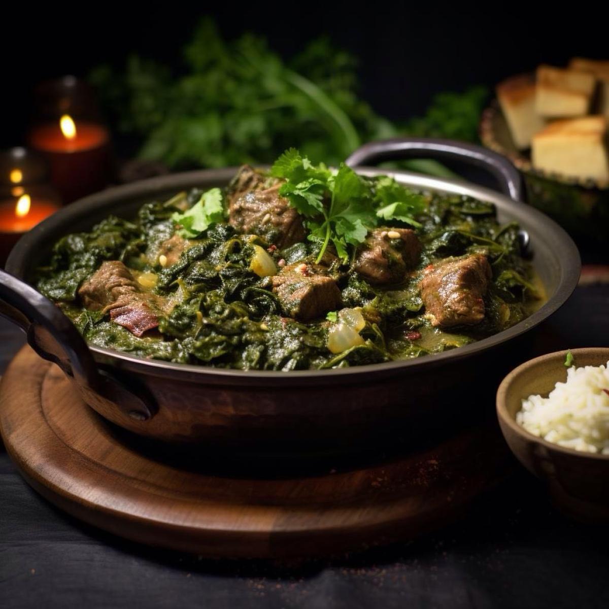 Lamb Saag - Non-Vegetarian menu item