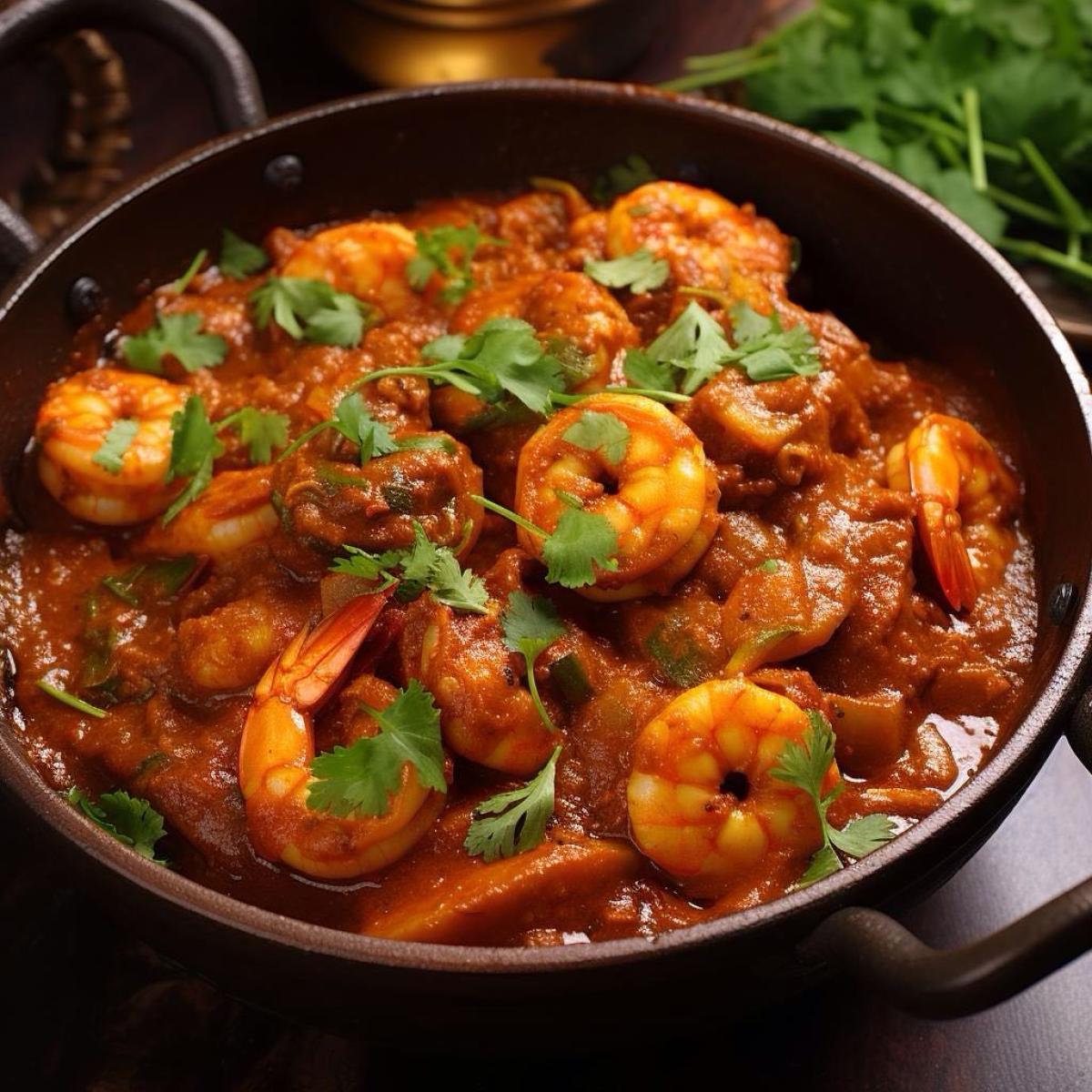 Shrimp Vindaloo - Non-Vegetarian menu item