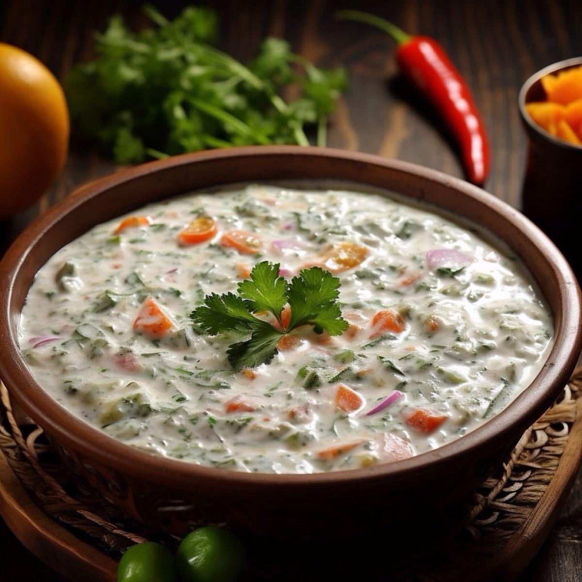 Mixed Vegetable Raita - Sides menu item