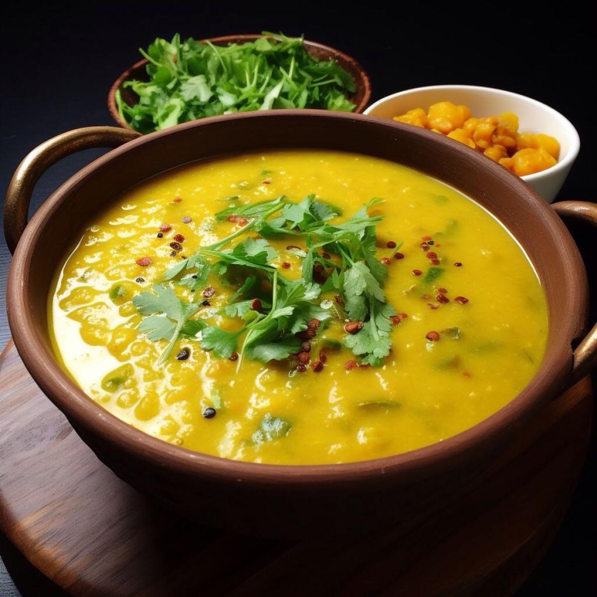 Yellow Daal - Vegetarian menu item