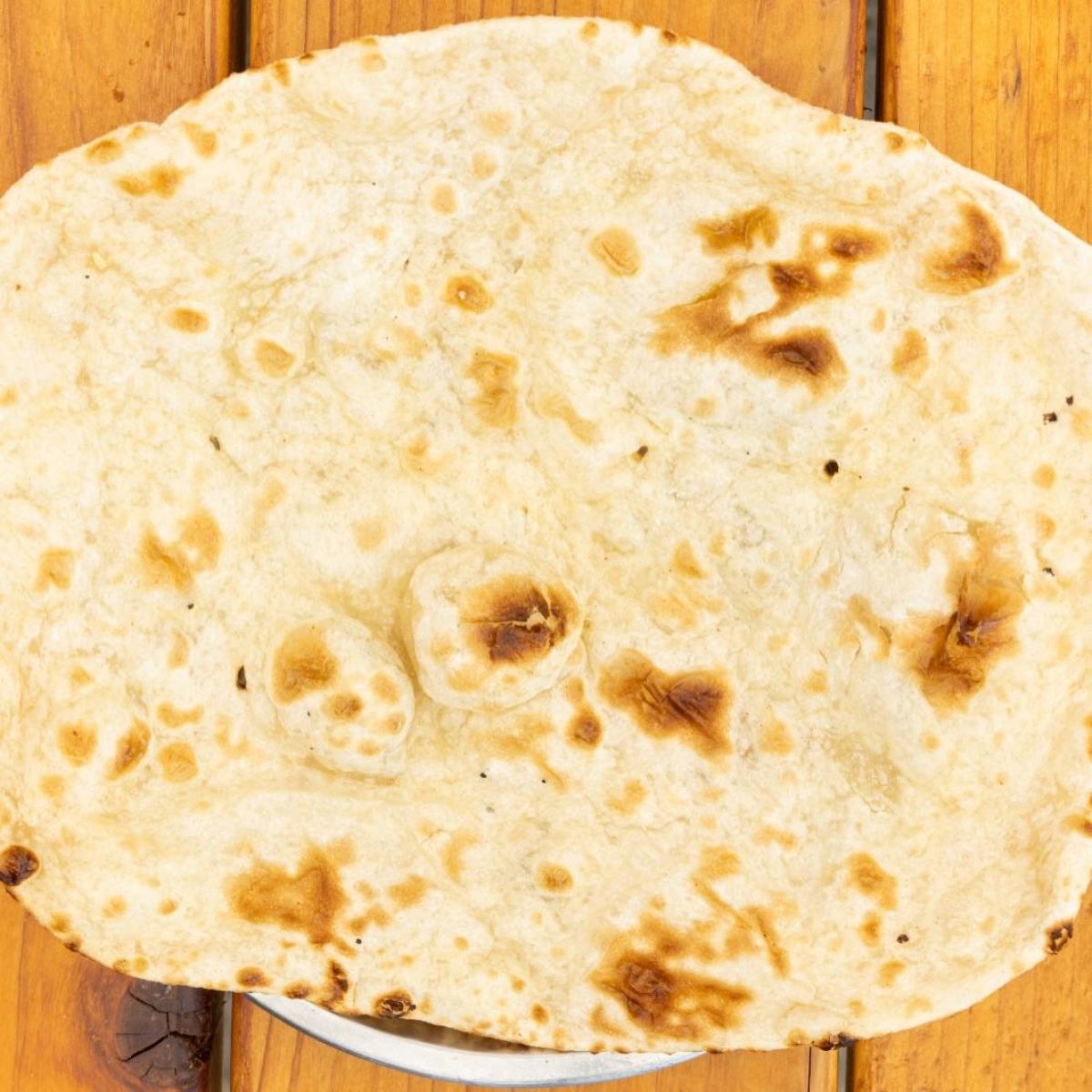 Plain Naan - Popular menu item