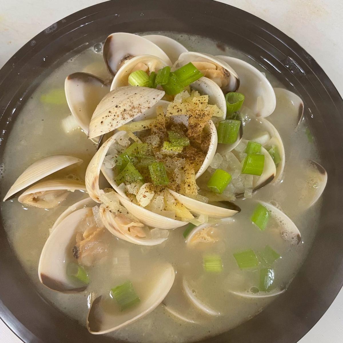 Clam Clear Soup - Soups menu item