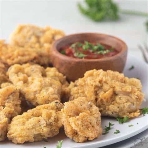 Tempura battered fried, cocktail sauce.