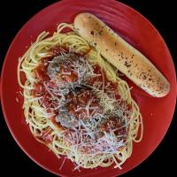 Meatball Spaghetti at Spaghett-About It in Hillsboro OR image