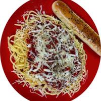 Cheese Spaghetti at Spaghett-About It in Hillsboro OR image