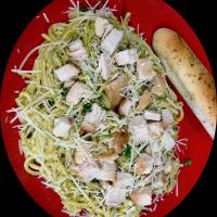 Chicken & Pesto Carbonara at Spaghett-About It in Hillsboro OR image