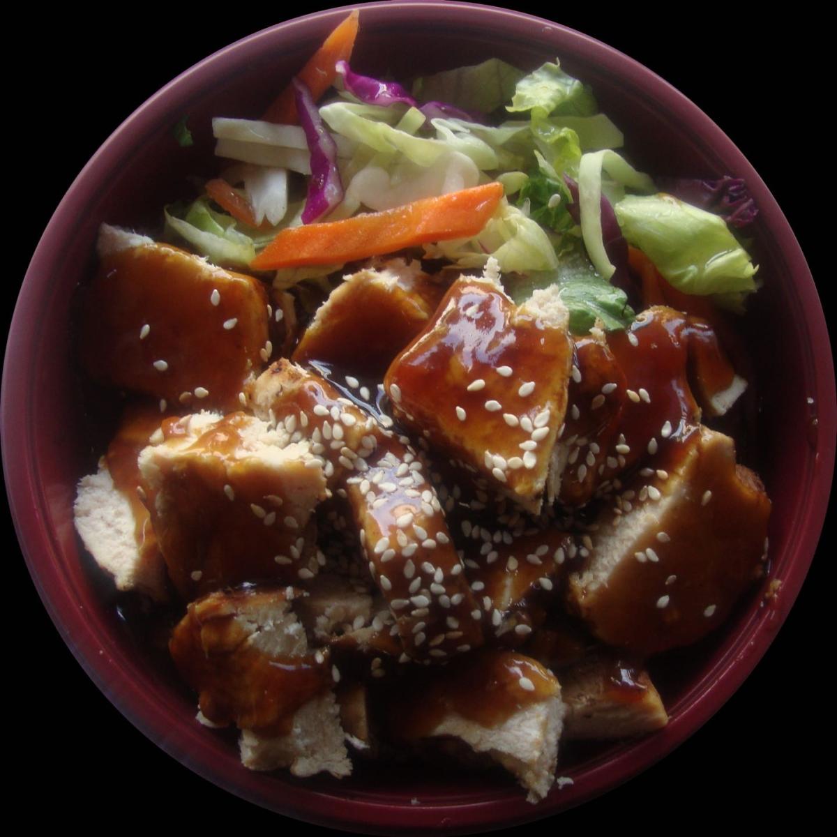 Teriyaki Chicken Breast Bowl - Popular menu item