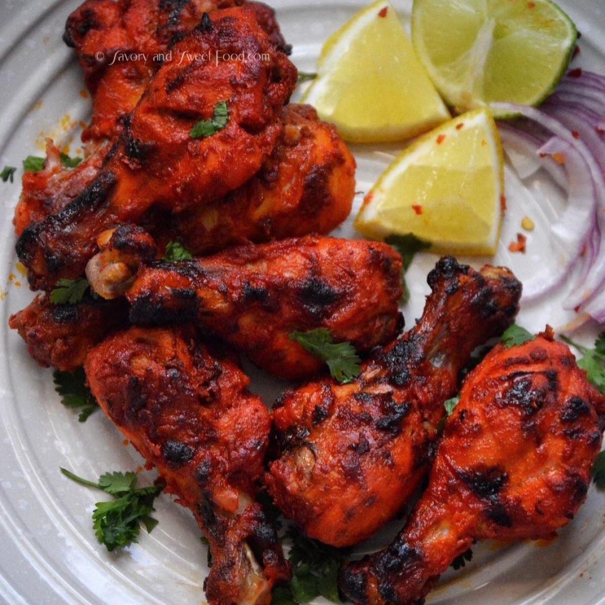 42. Tandoori Chicken (5 pcs) - Barbeque Section menu item