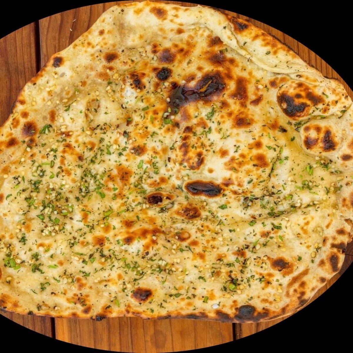 46. Garlic Naan - Punjabi Aa Gaye Oye restaurant in Portland, OR