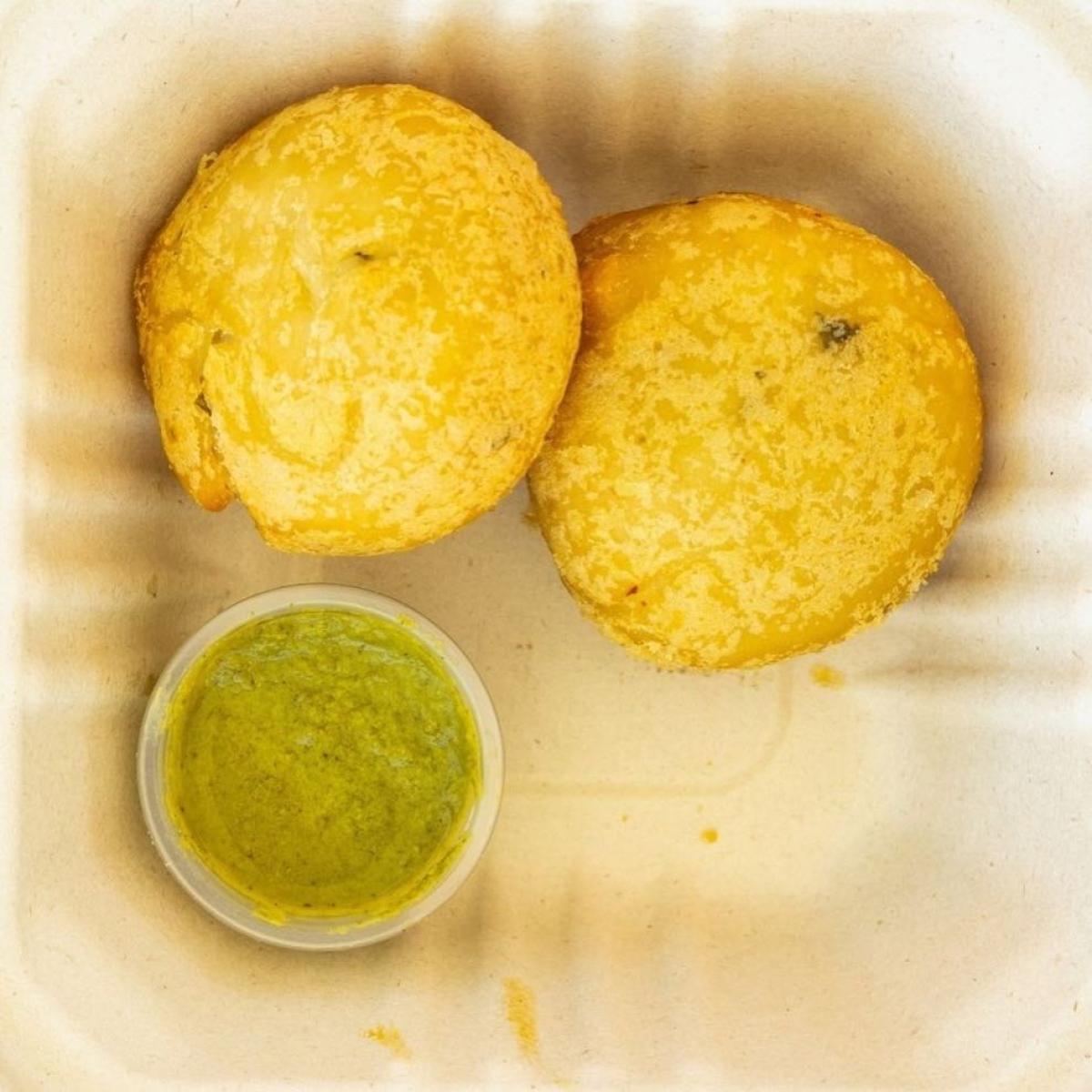 6. Aloo Tikki with Chutney (2 pcs) - Veg Appetizer menu item