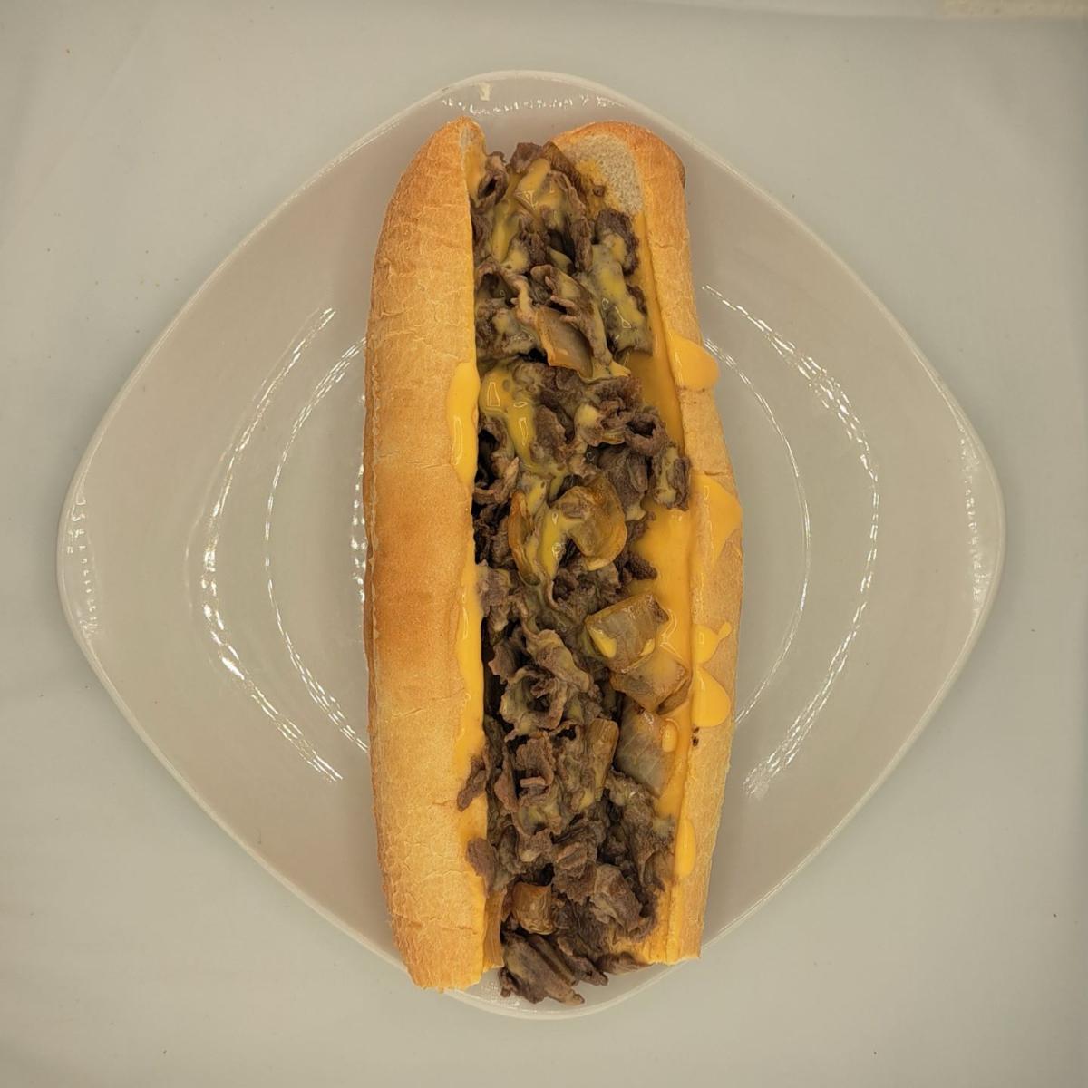Provolone, sliced Ribeye with or without onion. - East Coast Eddie's Authentic Philly Cheese Steaks - Hillsboro restaurant in Hillsboro, OR
