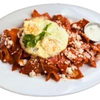 Chilaquiles Verdes o Rojos at El Rinconcito Yucateco in Portland OR image