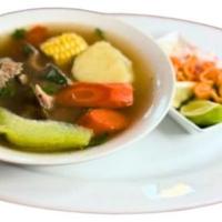 Caldo de Res at El Rinconcito Yucateco in Portland OR image