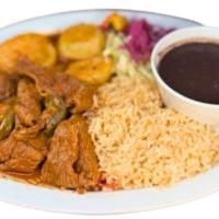 Bistec de Res con Papas at El Rinconcito Yucateco in Portland OR image