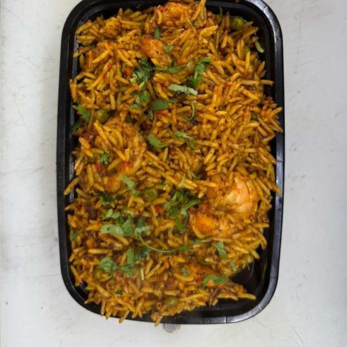 Shrimp Biryani - Shrimp menu item