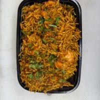 Shrimp Biryani at Bollywood Dhaba Portland in Portland OR image
