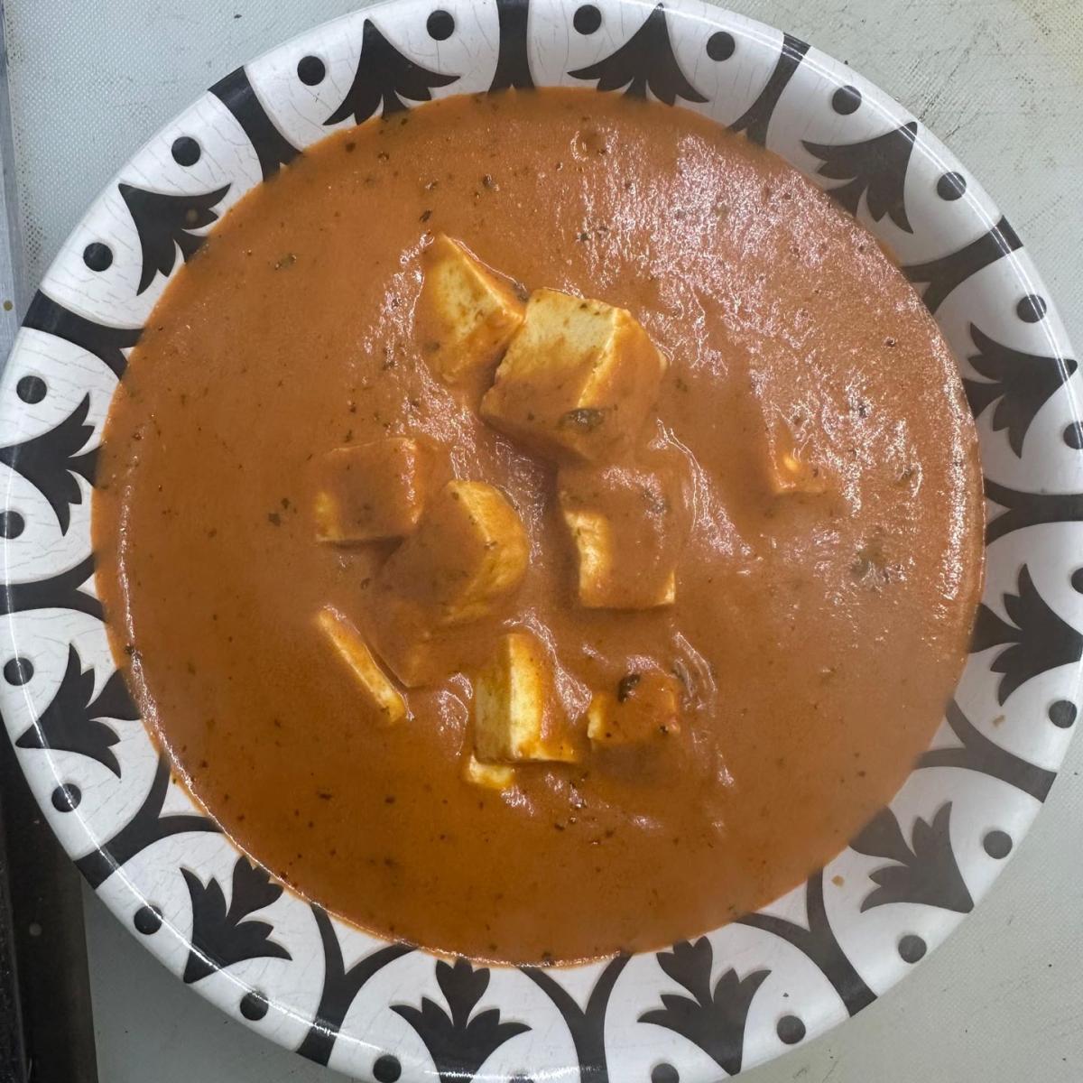 Paneer Butter Masala - Paneer menu item