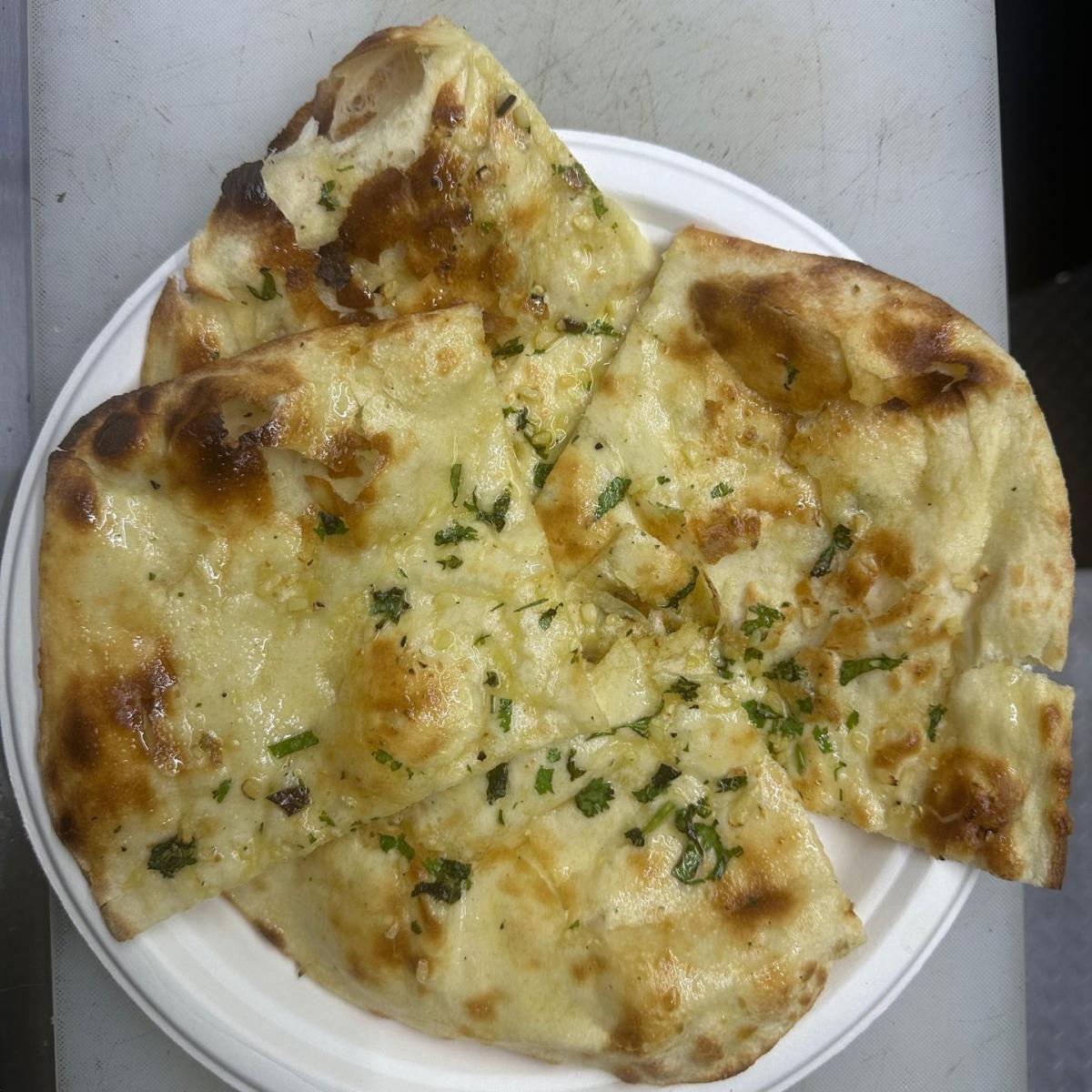 Garlic Naan - Bollywood Dhaba Portland restaurant in Portland, OR