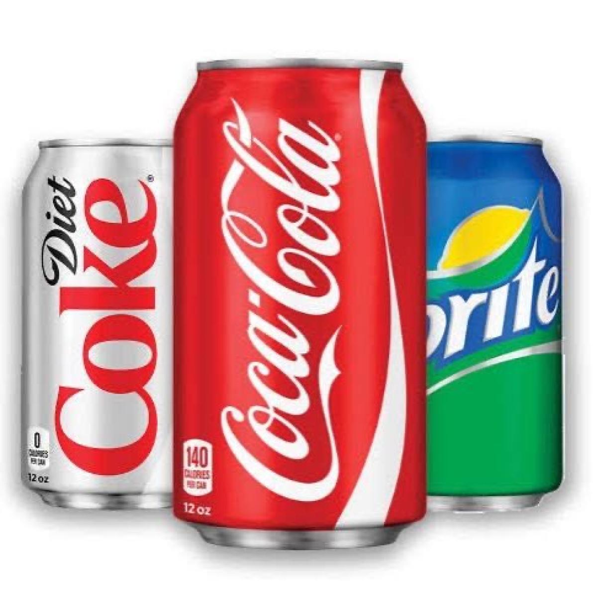 Canned Soda - Curry-O-City restaurant in Camas, WA