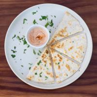 Tempeh Quesadilla at Chorizo Hub in Beaverton OR image