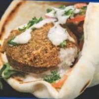 Falafel Sandwich (V) at Aybla Grill in Beaverton OR image