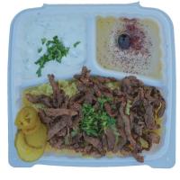 Beef Plate at Syrian Shawarma in Portland OR image