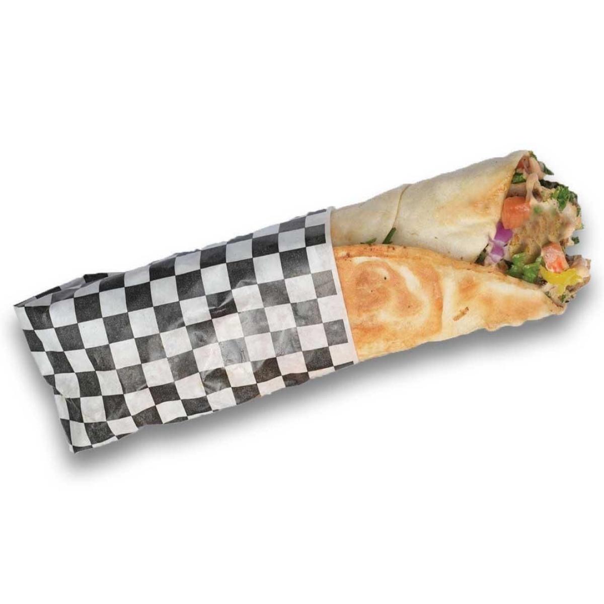 Chicken, pickles, onion, garlic sauce, fries. - Syrian Shawarma restaurant in Portland, OR